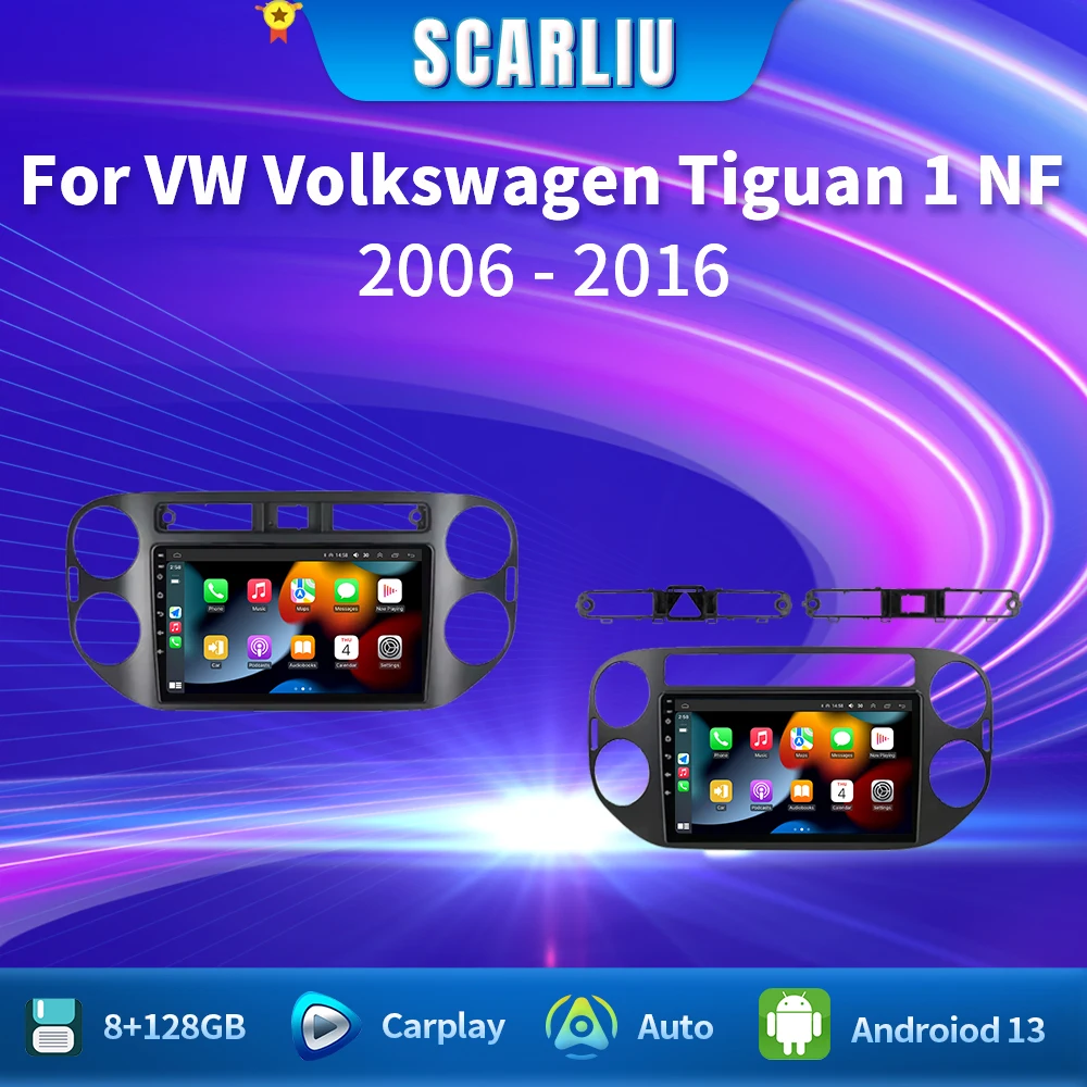 Android For VW Volkswagen Tiguan 1 NF 2006 - 2016 Wireless Carplay Auto Car Radio Multimedia Video Player 4G GPS Head Unit BT
Android For VW Volkswagen Tiguan 1 NF 2006 - 2016 Wireless Carplay Auto Car Radio Multimedia Video Player 4G GPS Head Unit BT