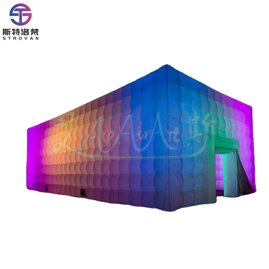 STLF 8x8x3.6m White LED Light Giant Inflatable Trade Show Tent | Illuminated Outdoor Event Marquee with Blower
STLF 8x8x3.6m White LED Light Giant Inflatable Trade Show Tent | Illuminated Outdoor Event Marquee with Blower