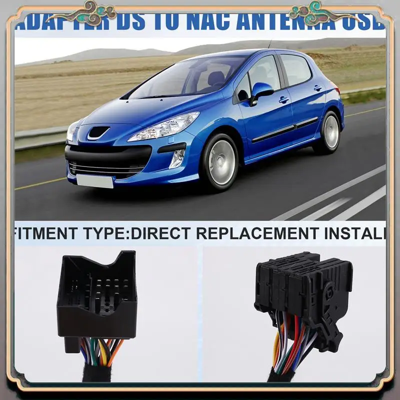 Reliable-For 308 308S 408 Citroen Car RCC Radio Audio NAC Wireless Cable Adapter MRN Adapter Cable DS To NAC Antenna
Reliable-For 308 308S 408 Citroen Car RCC Radio Audio NAC Wireless Cable Adapter MRN Adapter Cable DS To NAC Antenna