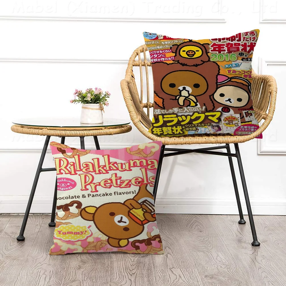 Cartoon Rilakkuma Personalized Pillow Cover Kids Bedroom Wild Party Decor Pillowcase Kid Birthday Shower Gift
Cartoon Rilakkuma Personalized Pillow Cover Kids Bedroom Wild Party Decor Pillowcase Kid Birthday Shower Gift