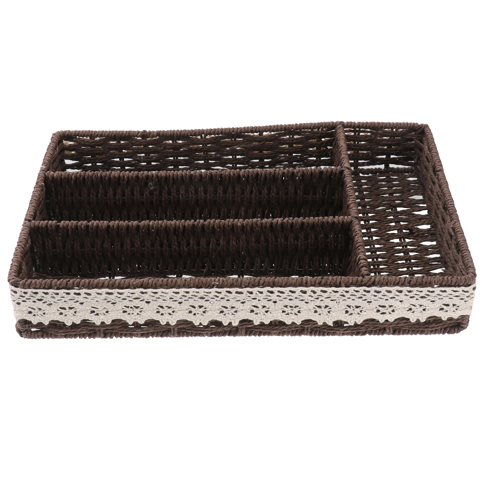 Plastic Ironware Storage Box 4 Compartments Lightweight Cutlery Jewelry Tray Storage Case Kitchen Accessories Desktop
Plastic Ironware Storage Box 4 Compartments Lightweight Cutlery Jewelry Tray Storage Case Kitchen Accessories Desktop