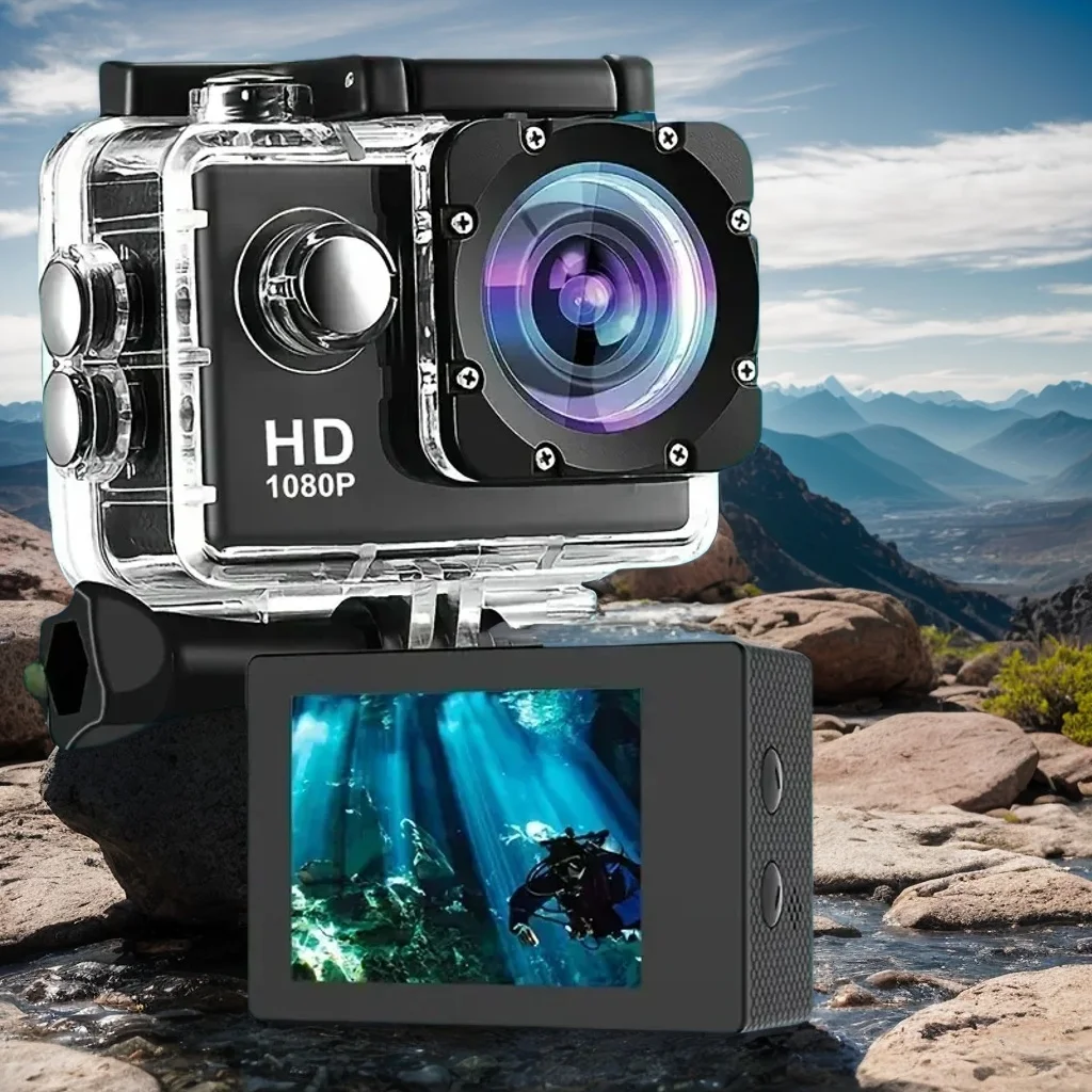 Full HD 1080P Waterproof Camcorder – 2.0" Screen Sports DV, Mini Car Camera with Accessories for Action Recording
Full HD 1080P Waterproof Camcorder – 2.0" Screen Sports DV, Mini Car Camera with Accessories for Action Recording