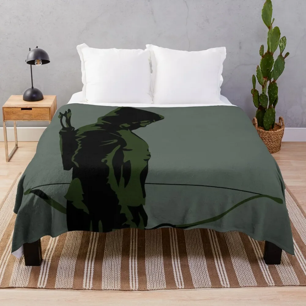 Green Archer with Arrow Throw Blanket Durable Warm Blanket for Daily Home Use
Green Archer with Arrow Throw Blanket Durable Warm Blanket for Daily Home Use