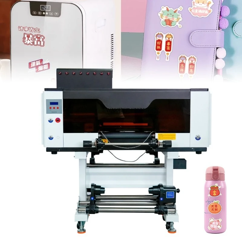 A3 UV DTF Printer Film Transfer Sticker Printer with Laminator Printing Machine for UV Stickers Inkjet Printing Uvdtf
A3 UV DTF Printer Film Transfer Sticker Printer with Laminator Printing Machine for UV Stickers Inkjet Printing Uvdtf