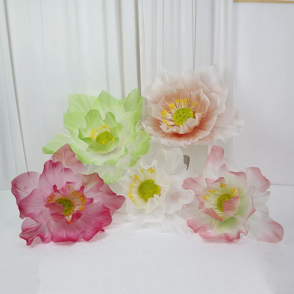 Large Artificial Yarn Lotus Festive DIY Layout Rockery Pond Flower Arrangement Wedding Decoration Boat Family Garden Fake Flower
Large Artificial Yarn Lotus Festive DIY Layout Rockery Pond Flower Arrangement Wedding Decoration Boat Family Garden Fake Flower