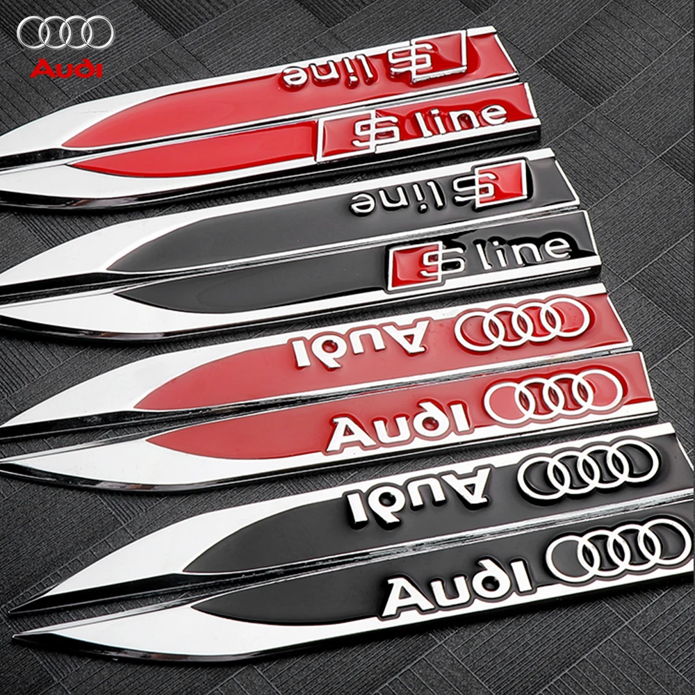 2PCS For Audi Sline A4 B5 B6 B7 B8 B9 A3 8P 8V A5 TT RS Quattro A3 A4 A5 A6 Car Side Fender Sticker Badge Decoration Accessories
2PCS For Audi Sline A4 B5 B6 B7 B8 B9 A3 8P 8V A5 TT RS Quattro A3 A4 A5 A6 Car Side Fender Sticker Badge Decoration Accessories