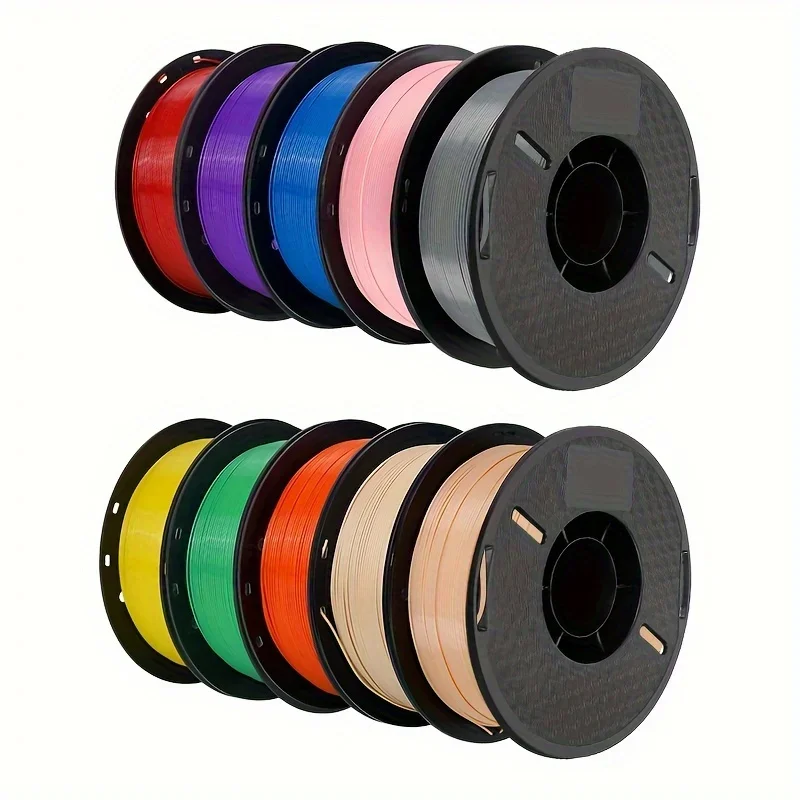 KEEHOME Kingroon PLA 10KG 1.75 Mm 2.2 Lbs (1Kg)/Volume 3D Printer Filament, Free of Bubbles, Premium Quality 3D Printing Material
KEEHOME Kingroon PLA 10KG 1.75 Mm 2.2 Lbs (1Kg)/Volume 3D Printer Filament, Free of Bubbles, Premium Quality 3D Printing Material