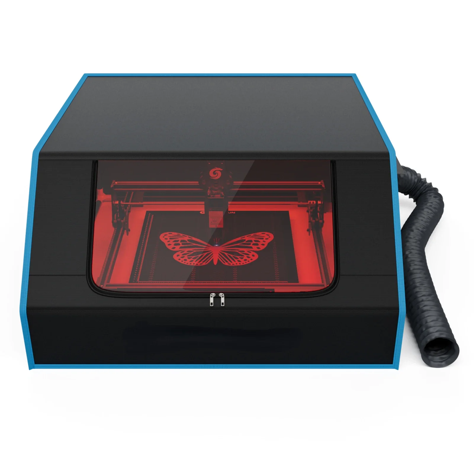 SCULPFUN B1 Laser Engraver Enclosure Smokeproof Fireproof Protective Cover with Powerful Suction Fan Large Size 680x765x380mm
SCULPFUN B1 Laser Engraver Enclosure Smokeproof Fireproof Protective Cover with Powerful Suction Fan Large Size 680x765x380mm