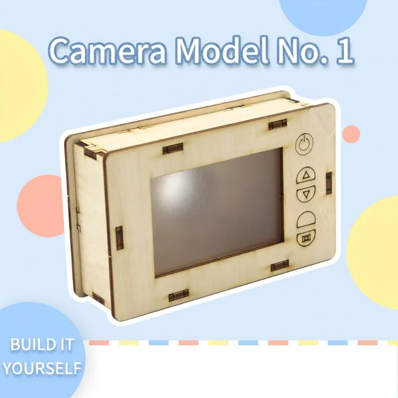 STEM 3D Assembly Camera Model No.1 DIY Handmade Science Experiment Set for Primary and Secondary Students Educational Assembly
STEM 3D Assembly Camera Model No.1 DIY Handmade Science Experiment Set for Primary and Secondary Students Educational Assembly