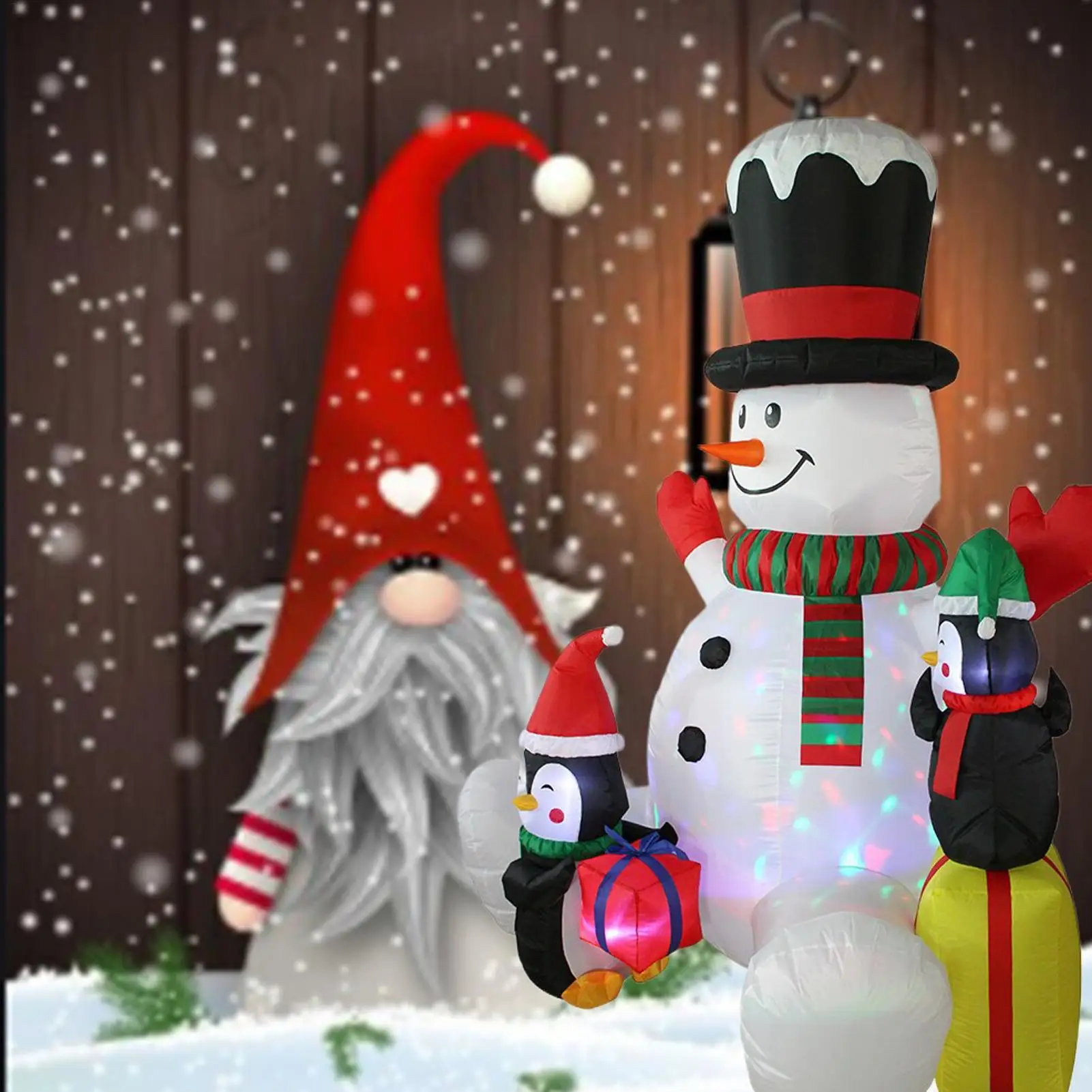 Inflatable Christmas Decorations 7ft Waterproof Night Lighting Decor With 2 Penguins Christmas Inflatable Snowman For Family
Inflatable Christmas Decorations 7ft Waterproof Night Lighting Decor With 2 Penguins Christmas Inflatable Snowman For Family