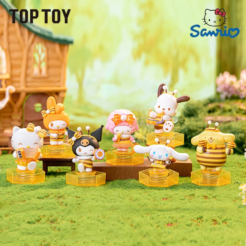 Sanrio Figure Bee Concert Series Blind Box Cute Pochacco Kulomi Cartoon Kawaii Doll Desktop Ornaments Children'S Birthday Gifts
Sanrio Figure Bee Concert Series Blind Box Cute Pochacco Kulomi Cartoon Kawaii Doll Desktop Ornaments Children'S Birthday Gifts