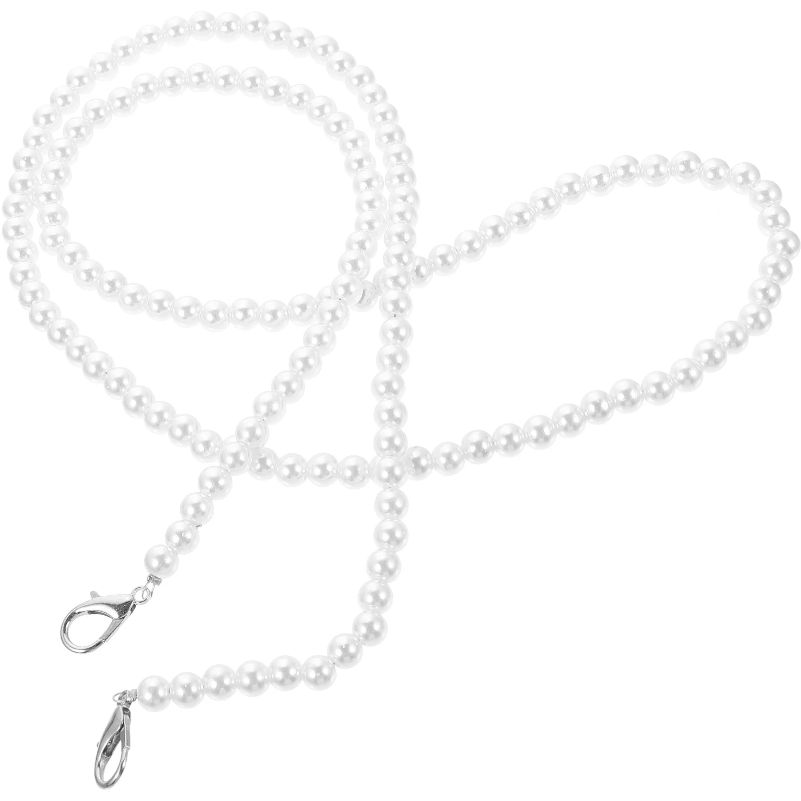 Pearl Design Chain for DIY Handbag Strap Replacement Detachable Bag Chain Ornament Shoulder Cross Body Bag Extender Silver Tone
Pearl Design Chain for DIY Handbag Strap Replacement Detachable Bag Chain Ornament Shoulder Cross Body Bag Extender Silver Tone