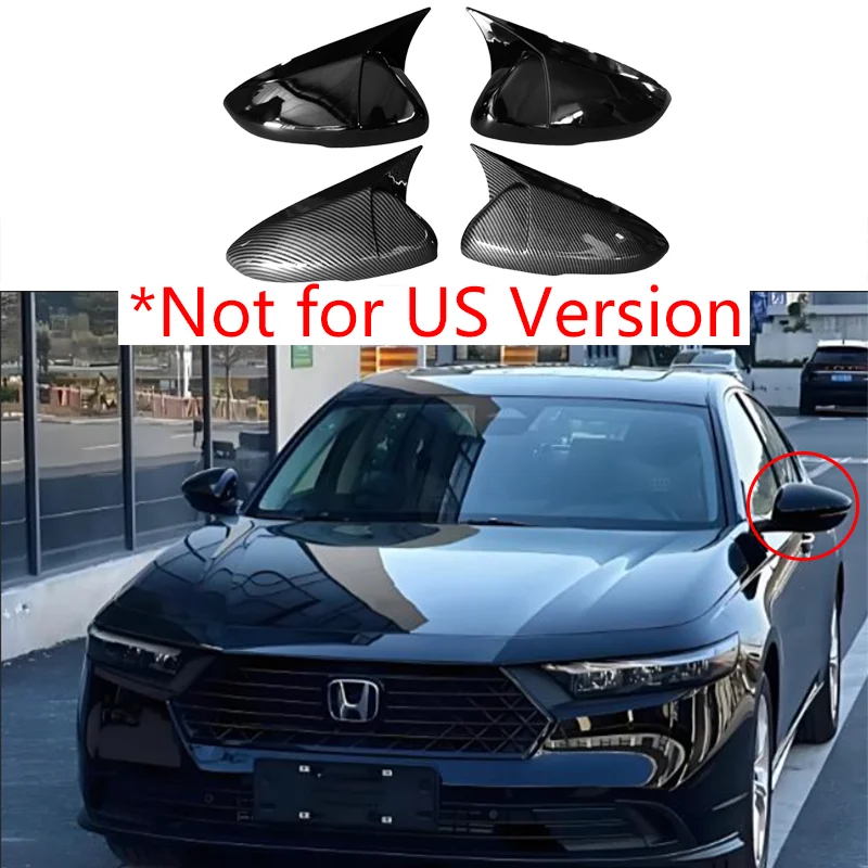 Для 2023, чехол на зеркало Honda Accord 11-го поколения, АБС-пластик, глянцевый черный звуковой сигнал ACCORD, автомобильные аксессуары, Стайлинг автозапчастей
Для 2023, чехол на зеркало Honda Accord 11-го поколения, АБС-пластик, глянцевый черный звуковой сигнал ACCORD, автомобильные аксессуары, Стайлинг автозапчастей