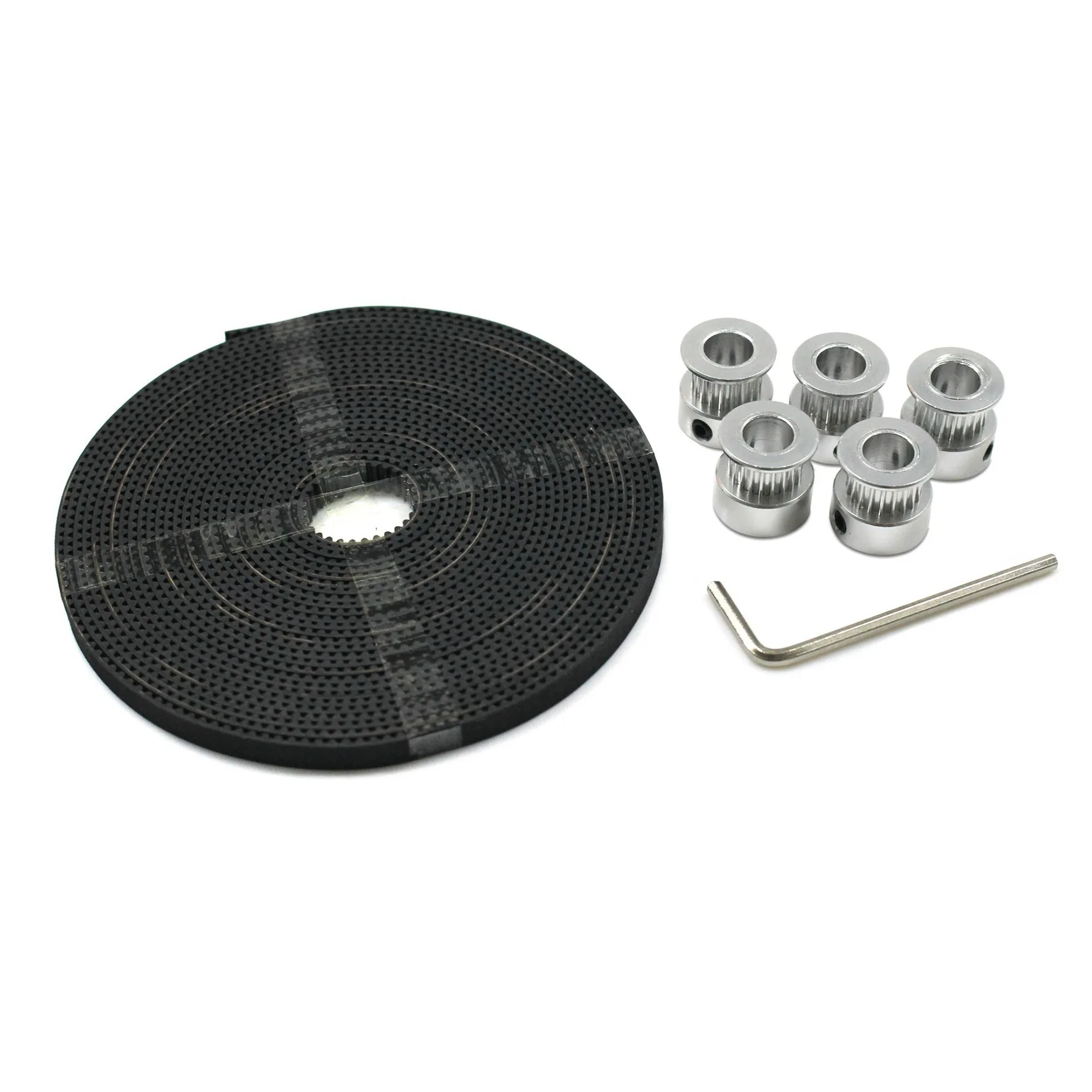 GT2 Timing Pulley 5M Timing Belt 20Teeth 8mm Bore Belt Width 6mm Sync Wheels Gear Part for 3D Printer
GT2 Timing Pulley 5M Timing Belt 20Teeth 8mm Bore Belt Width 6mm Sync Wheels Gear Part for 3D Printer
