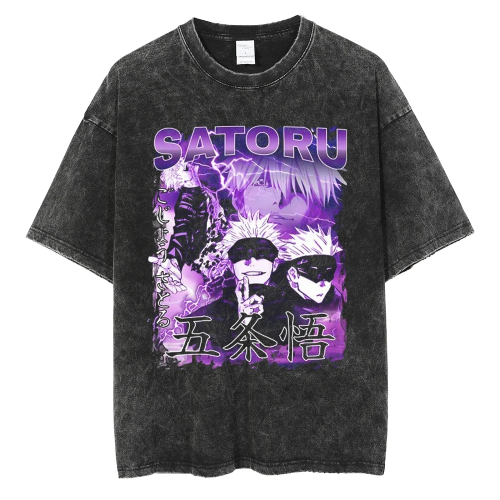 Gojo Satoru аниме дзюдзюцу кайсен летняя футболка в стиле Харадзюку мужская хлопковая футболка для фитнеса винтажная уличная женская повседневная футболка большого размера с короткими рукавами
Gojo Satoru аниме дзюдзюцу кайсен летняя футболка в стиле Харадзюку мужская хлопковая футболка для фитнеса винтажная уличная женская повседневная футболка большого размера с короткими рукавами