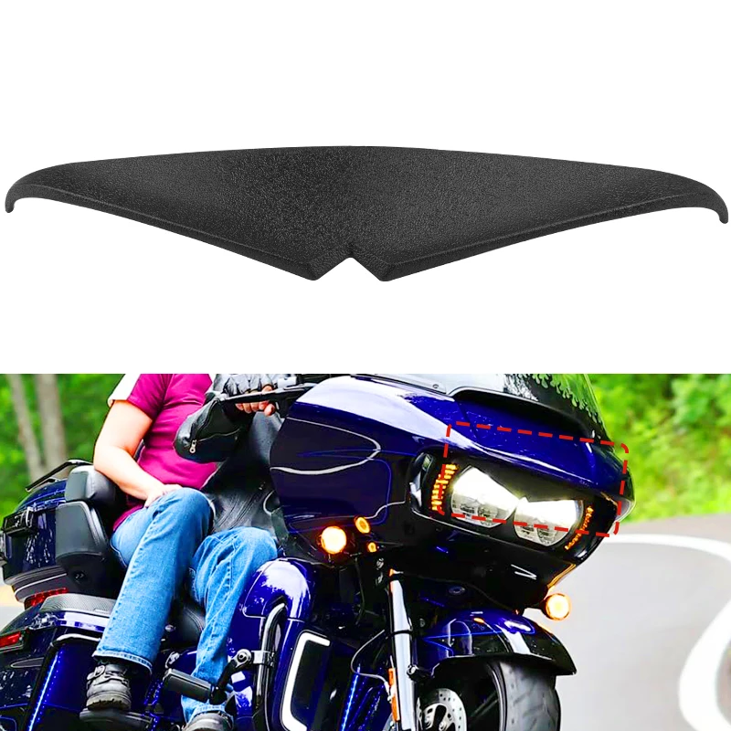 Black Headlight Fairing Spoiler Trim for Harley Road Glide 2015-later FLTRX FLTRXS FLTRU FLTRK FLTRXSE FLTRUSE Air Deflector
Black Headlight Fairing Spoiler Trim for Harley Road Glide 2015-later FLTRX FLTRXS FLTRU FLTRK FLTRXSE FLTRUSE Air Deflector