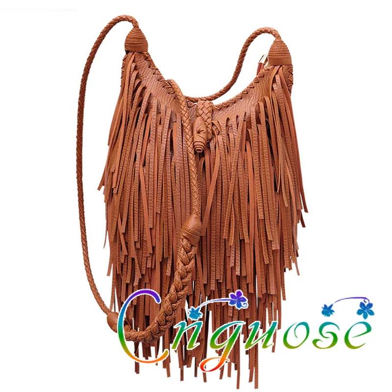 Autumn and Winter PU Leather Brown Black Tassel Fashion Tassels Retro Casual soft PU leather One Shoulder bag for Womens 2023
Autumn and Winter PU Leather Brown Black Tassel Fashion Tassels Retro Casual soft PU leather One Shoulder bag for Womens 2023