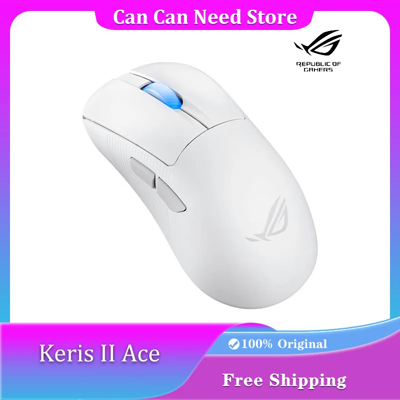 Rog Keris II Ace Gaming Mouse Tri Mode Wireless 8k Return Rate AP42K Sensor Ergonomic Lightweight Game Mouse Pc Accessories
Rog Keris II Ace Gaming Mouse Tri Mode Wireless 8k Return Rate AP42K Sensor Ergonomic Lightweight Game Mouse Pc Accessories