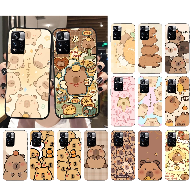 Cute Capybara Phone Case For Xiaomi Redmi note 13 12 Pro 11S 11 10 Pro 10S 12S Redmi 13 14C 10 13C
Cute Capybara Phone Case For Xiaomi Redmi note 13 12 Pro 11S 11 10 Pro 10S 12S Redmi 13 14C 10 13C