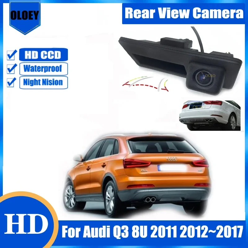 HD rear camera For Audi Q3 8U 2011 2012 2013 2014 2015 2016 2017 Quattro Trunk Handle Backup Parking Reversing Camera
HD rear camera For Audi Q3 8U 2011 2012 2013 2014 2015 2016 2017 Quattro Trunk Handle Backup Parking Reversing Camera