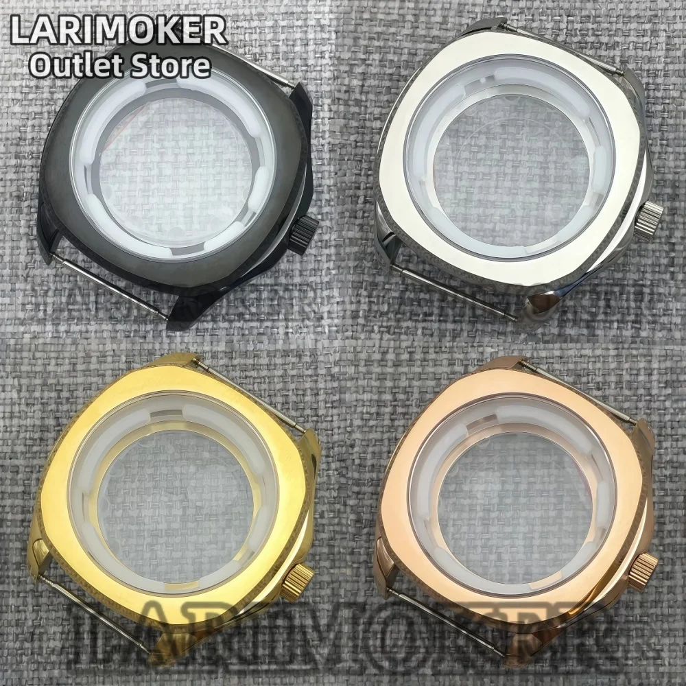 LARIMOKER 39MM silver brown black rose gold square watch case PVE stainless steel sapphire glass suitable for NH35 PT5000
LARIMOKER 39MM silver brown black rose gold square watch case PVE stainless steel sapphire glass suitable for NH35 PT5000