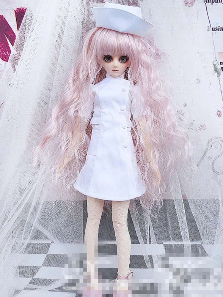 Fashion nurse outfit for BJD Doll 1/6 1/4 1/3 BJD Doll Clothes Customized CWB109
Fashion nurse outfit for BJD Doll 1/6 1/4 1/3 BJD Doll Clothes Customized CWB109