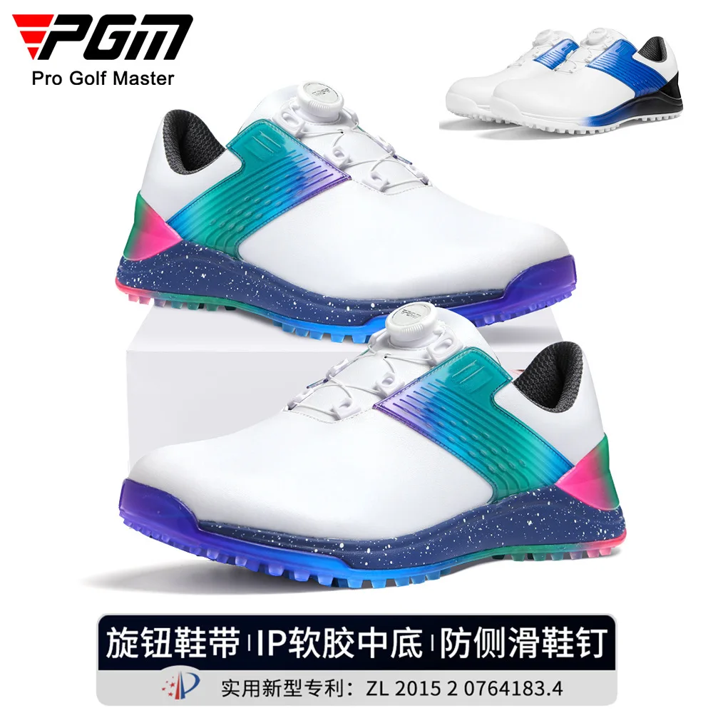 PGM Men's Golf Sport Shoes Summer Casual Sneakers Quick Lacing Microfiber Waterproof TPU Anti-Slip XZ367 Wholesale
PGM Men's Golf Sport Shoes Summer Casual Sneakers Quick Lacing Microfiber Waterproof TPU Anti-Slip XZ367 Wholesale