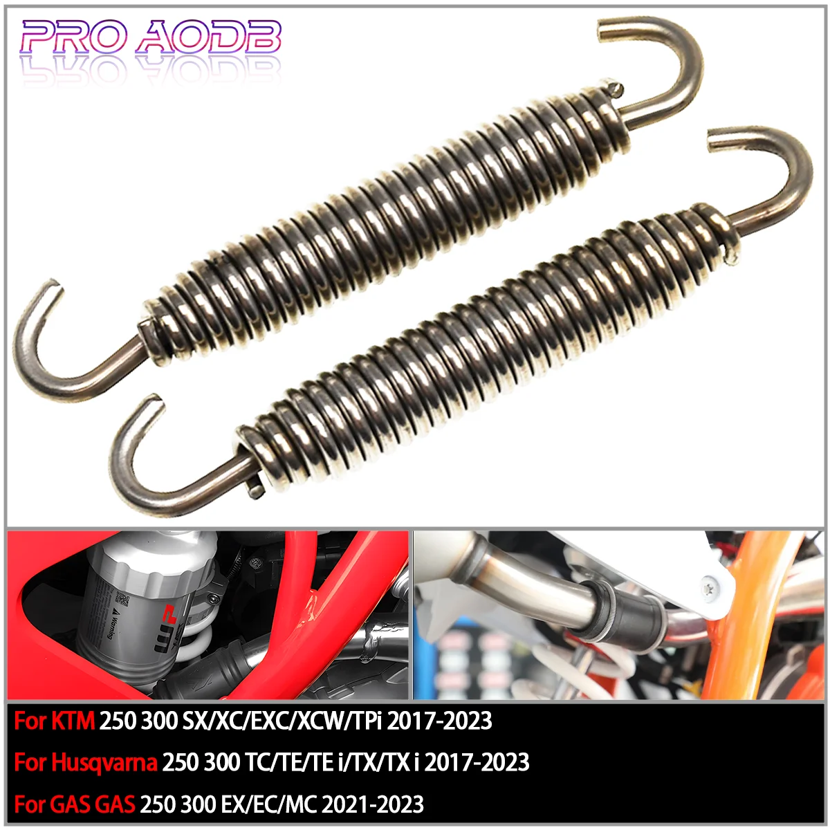 For Husqvarna TC TE TX Motorcycle Exhaust Pipe Rubber Connection Hose Spring For KTM SX XC EXC XCW TPI 250 300 2017-2023
For Husqvarna TC TE TX Motorcycle Exhaust Pipe Rubber Connection Hose Spring For KTM SX XC EXC XCW TPI 250 300 2017-2023