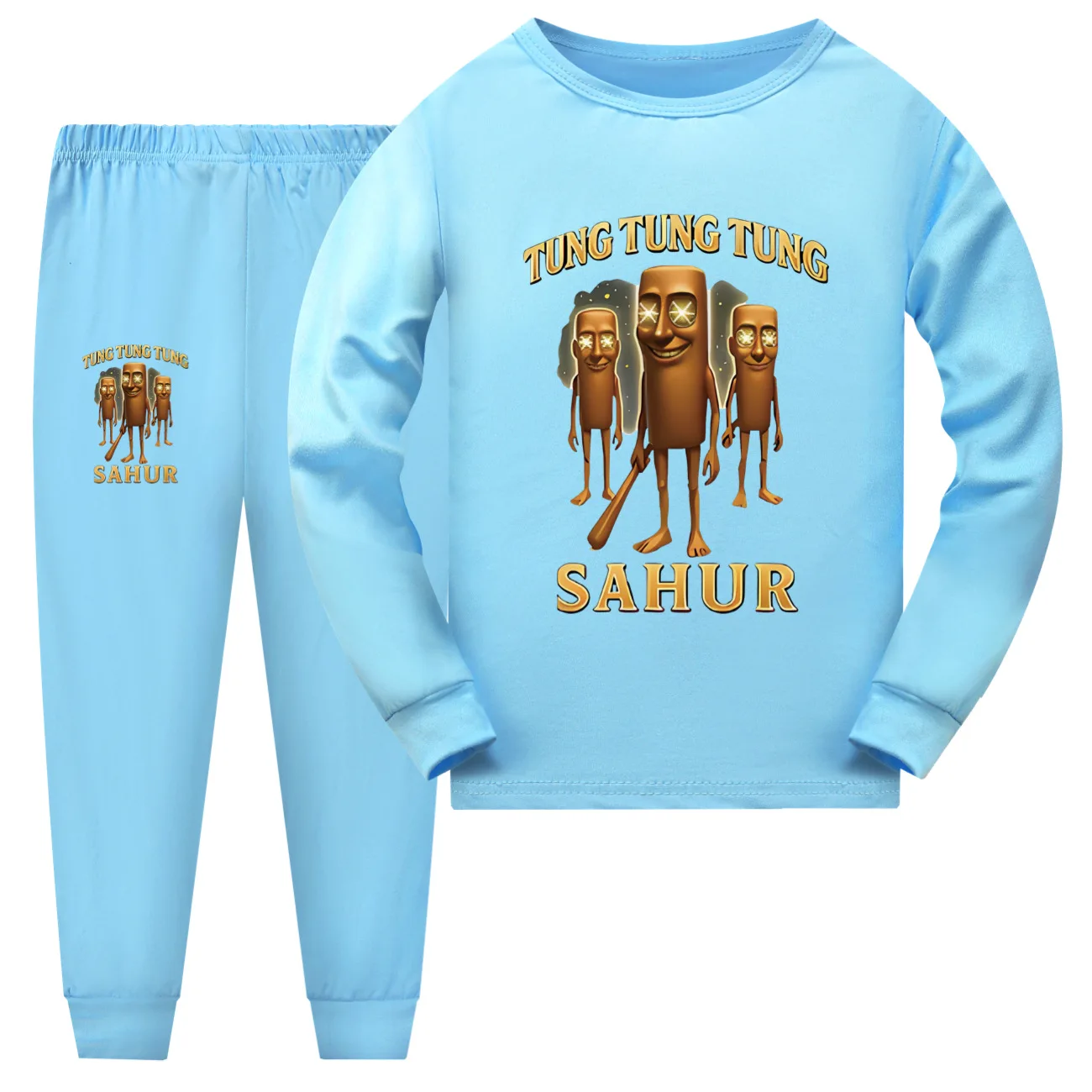 Забавный итальянский Brainrot Meme Tung Tung Tung Sahur, детская одежда, пижамный комплект для девочек, пижамы с длинными рукавами для мальчиков, детская одежда для сна
Забавный итальянский Brainrot Meme Tung Tung Tung Sahur, детская одежда, пижамный комплект для девочек, пижамы с длинными рукавами для мальчиков, детская одежда для сна
