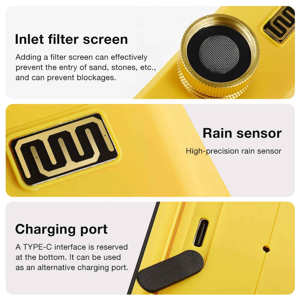WiFi Solar 1/2/4 Outlet Water Timer Brass Inlet Automatic Irrigation Timing Watering Control With Rain Delay Garden Sprinkler
WiFi Solar 1/2/4 Outlet Water Timer Brass Inlet Automatic Irrigation Timing Watering Control With Rain Delay Garden Sprinkler