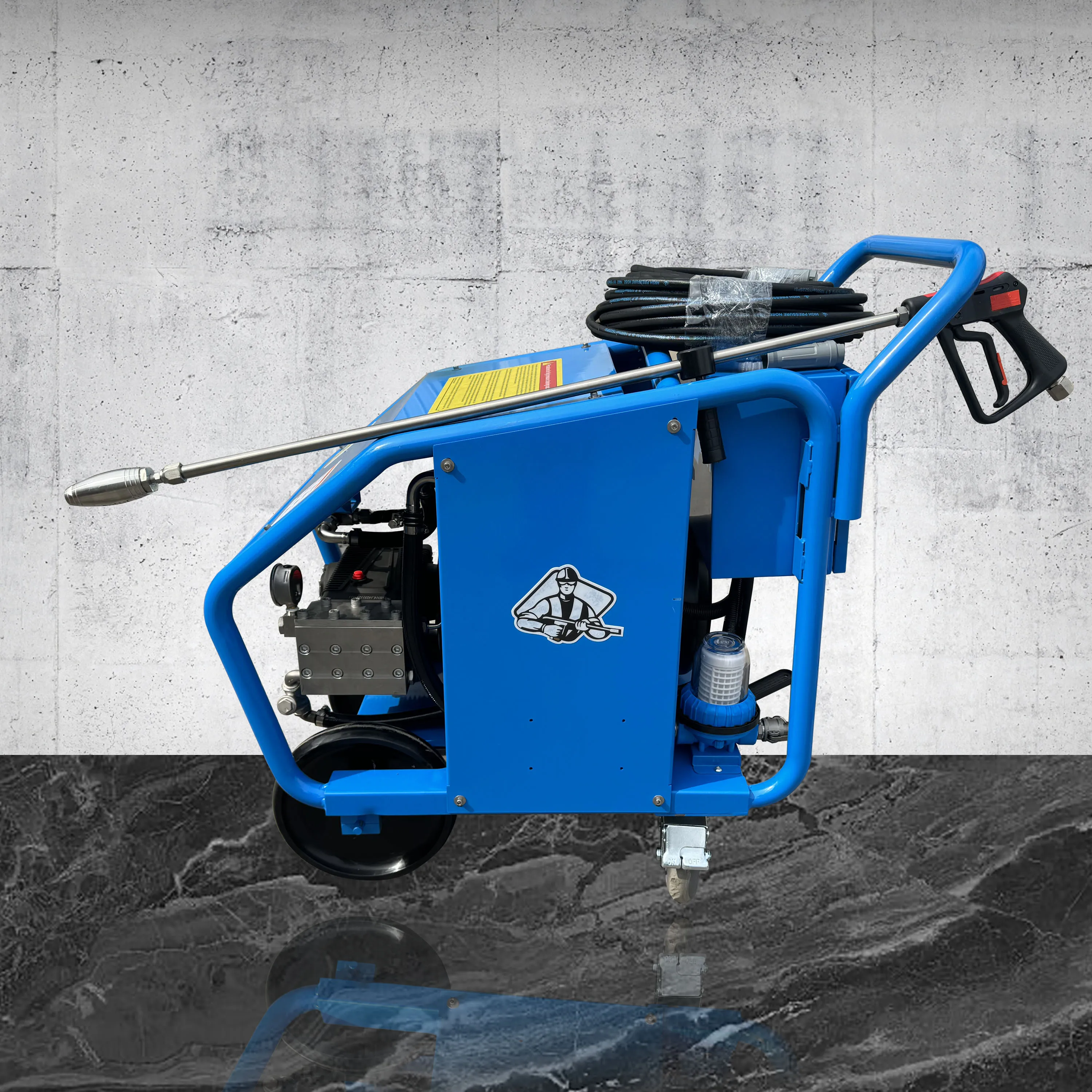 15KW 7250Psi 500Bar 16LPM Commercial Buildings Washing and Cleaning Industrial High Pressure Washer Remove Rust Deburring
15KW 7250Psi 500Bar 16LPM Commercial Buildings Washing and Cleaning Industrial High Pressure Washer Remove Rust Deburring