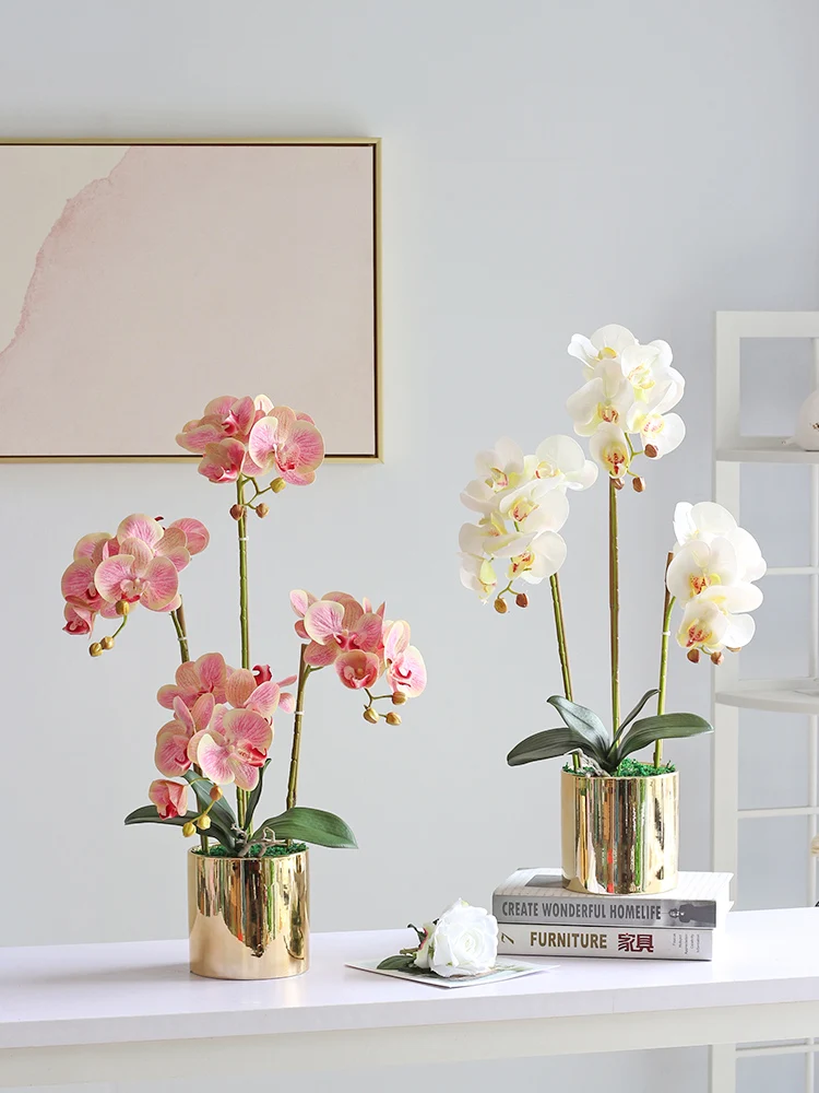 Orchid Artificial Flowers Home Decorations Living Room Coffee Table Dining Table Ornament Silk Flower Bou...
Orchid Artificial Flowers Home Decorations Living Room Coffee Table Dining Table Ornament Silk Flower Bou...