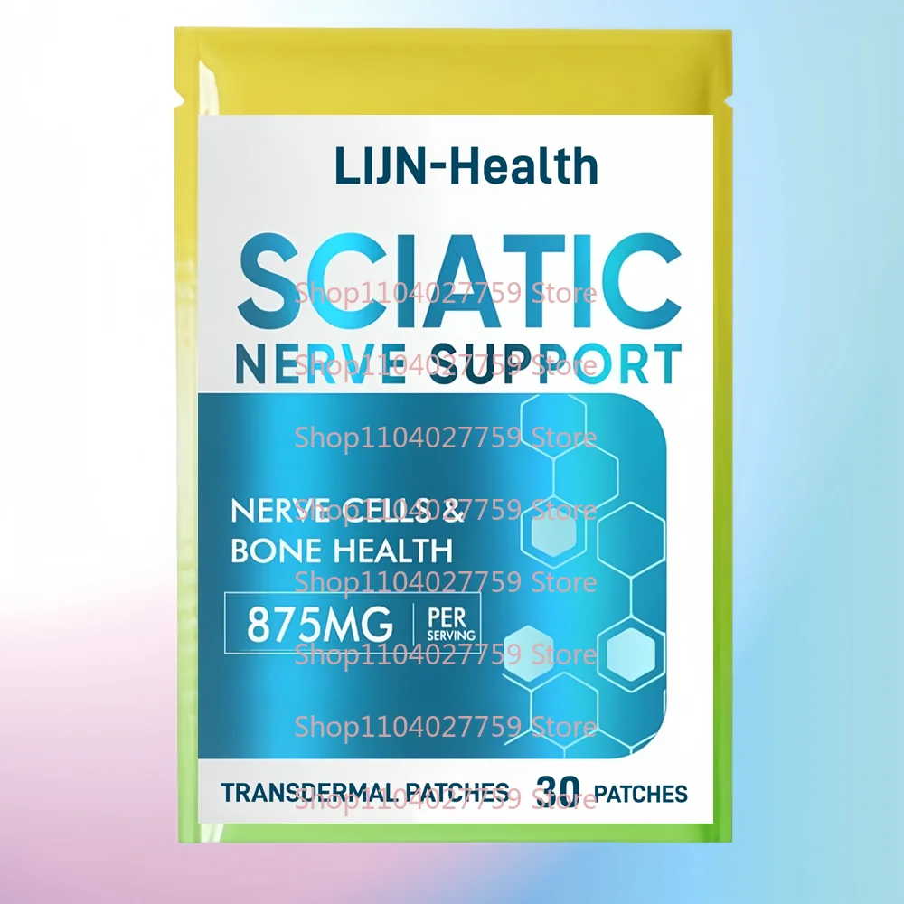 30 Patches Sciatic Nerve Support Transdermal Patches for Neuropathy,Promotes Active Lifestyle & Lower-Body Comfort
30 Patches Sciatic Nerve Support Transdermal Patches for Neuropathy,Promotes Active Lifestyle & Lower-Body Comfort