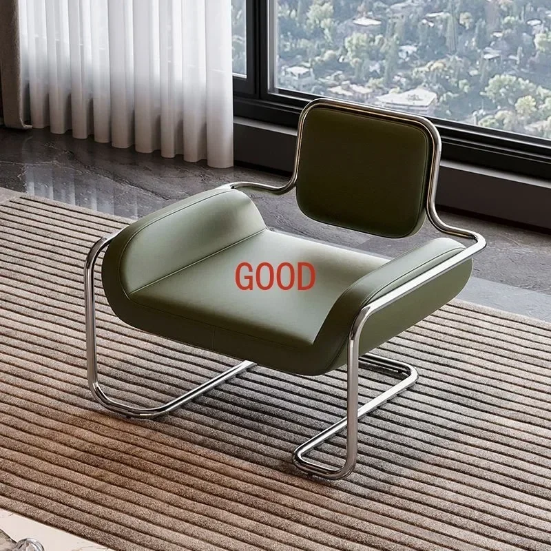 The Middle Ancient Nordic Design Stainless Steel Convex Chair Be Used As A Lounge Sofa Chair Or A Sofa Chair In The Living Room
The Middle Ancient Nordic Design Stainless Steel Convex Chair Be Used As A Lounge Sofa Chair Or A Sofa Chair In The Living Room