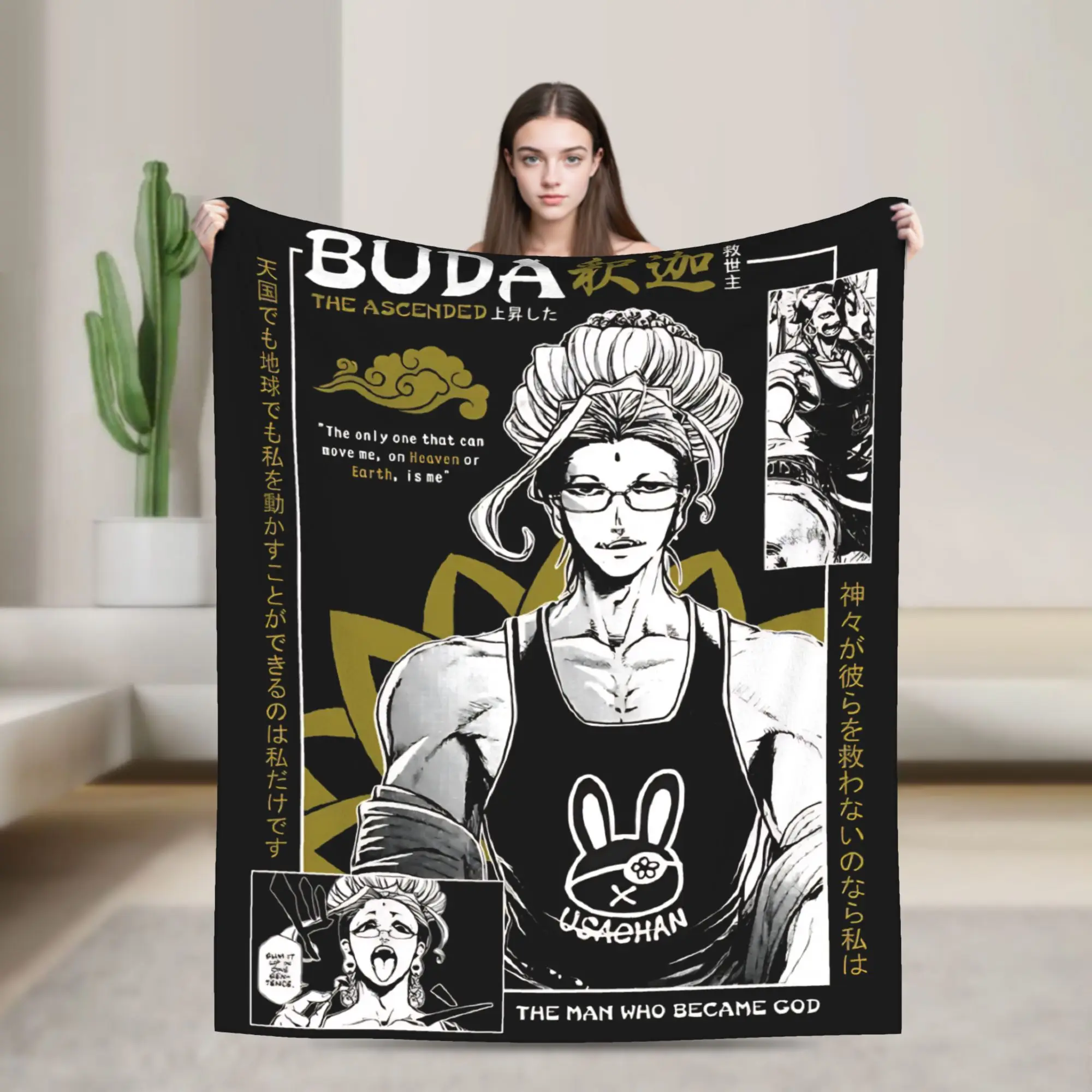 Record of Ragnarok Shuumatsu No Valkyrie Buddha Wool Blankets Awesome Throw Blankets for Sofa Bedding Lounge 125*100cm Quilt,
Record of Ragnarok Shuumatsu No Valkyrie Buddha Wool Blankets Awesome Throw Blankets for Sofa Bedding Lounge 125*100cm Quilt,