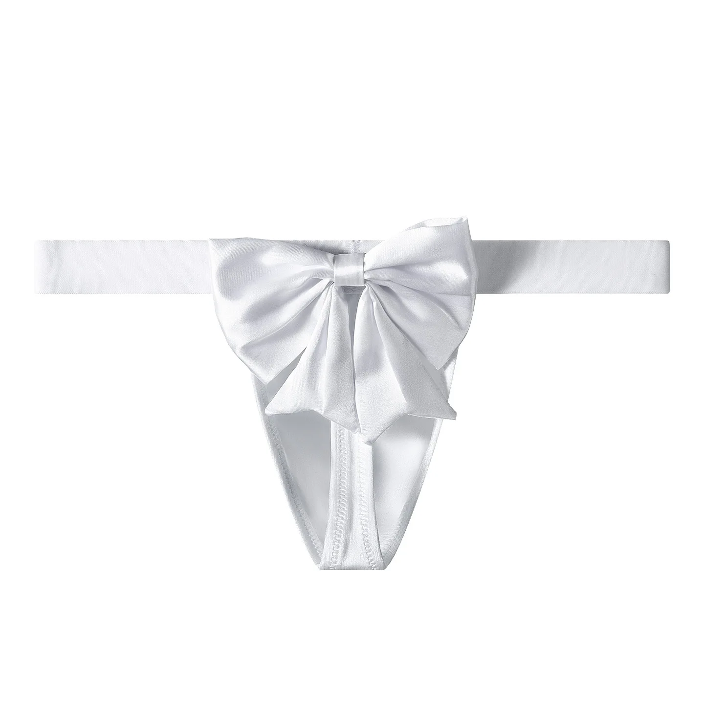 Men's Solid Color Bow Tie Thong, Low-rise Sexy Shiny G-string, Erotic Breathable Underwear
Men's Solid Color Bow Tie Thong, Low-rise Sexy Shiny G-string, Erotic Breathable Underwear