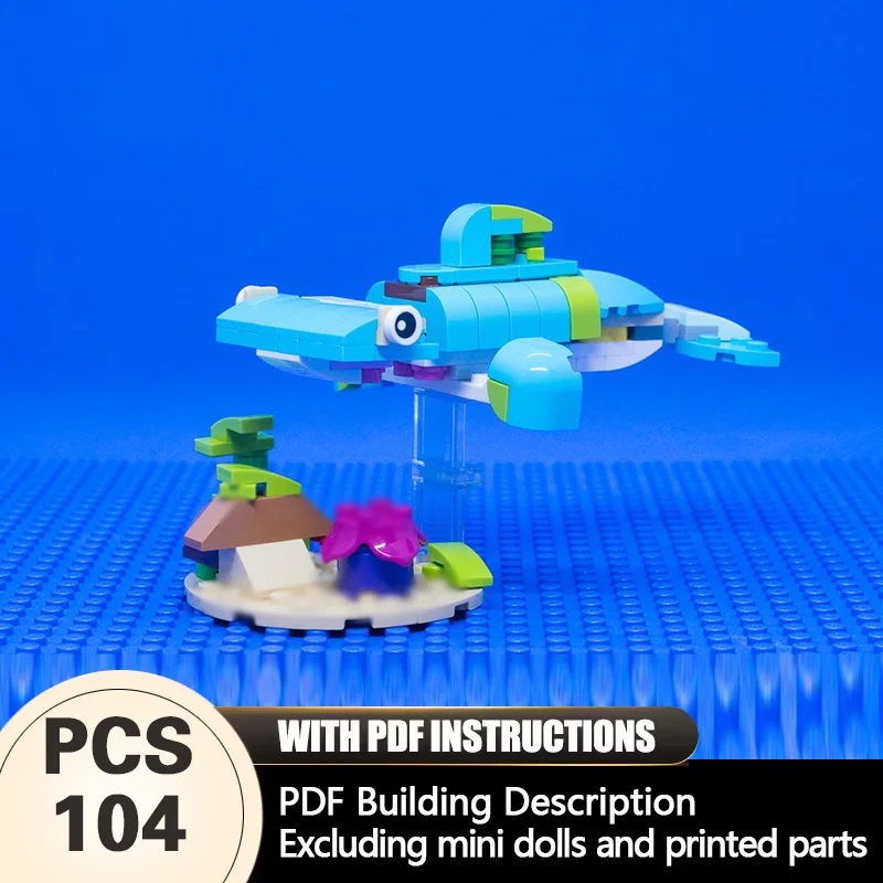 Creators Animal Series Model MOC Building Bricks Hammerhead Fish Modular Technology Gifts Holiday Assemble Children Toys Suit
Creators Animal Series Model MOC Building Bricks Hammerhead Fish Modular Technology Gifts Holiday Assemble Children Toys Suit