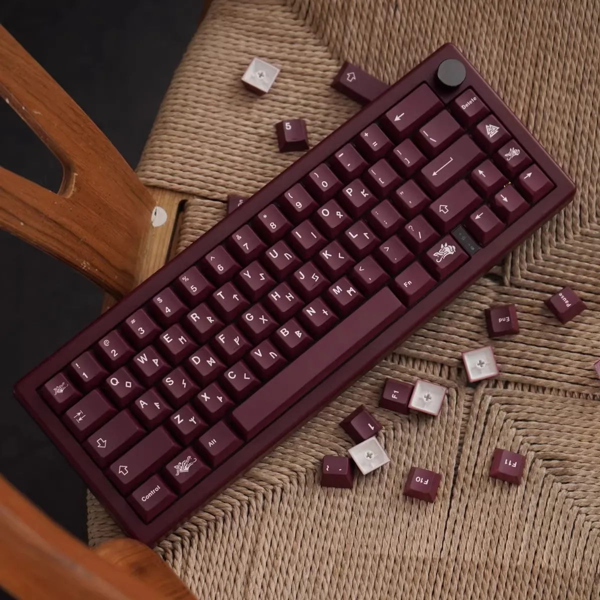 GMK Blood Sacrifice Red Key Cap Set 129 Keys PBT Dye Sublimation Cherry Profile Keycaps for Mechanical Keyboard Accessories Gift
GMK Blood Sacrifice Red Key Cap Set 129 Keys PBT Dye Sublimation Cherry Profile Keycaps for Mechanical Keyboard Accessories Gift