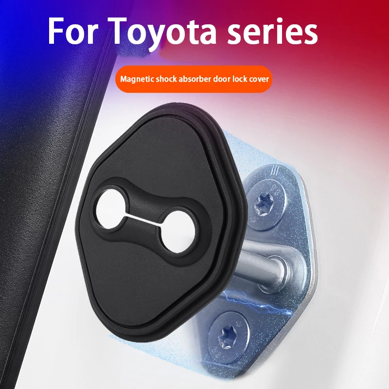 4Pcs Magnetic Silicone Door Lock Cover Noise Reduction Protector For Toyota Corolla Camry RAV4 Highlander C-HR Prius Magnetic
4Pcs Magnetic Silicone Door Lock Cover Noise Reduction Protector For Toyota Corolla Camry RAV4 Highlander C-HR Prius Magnetic