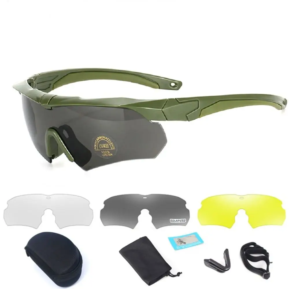 PC Lens HD 3 Lens Cycling Goggles Windproof UV Protection Polarized Glasses Anti Slip Safety Motorcycle Glasses Mountaineering
PC Lens HD 3 Lens Cycling Goggles Windproof UV Protection Polarized Glasses Anti Slip Safety Motorcycle Glasses Mountaineering