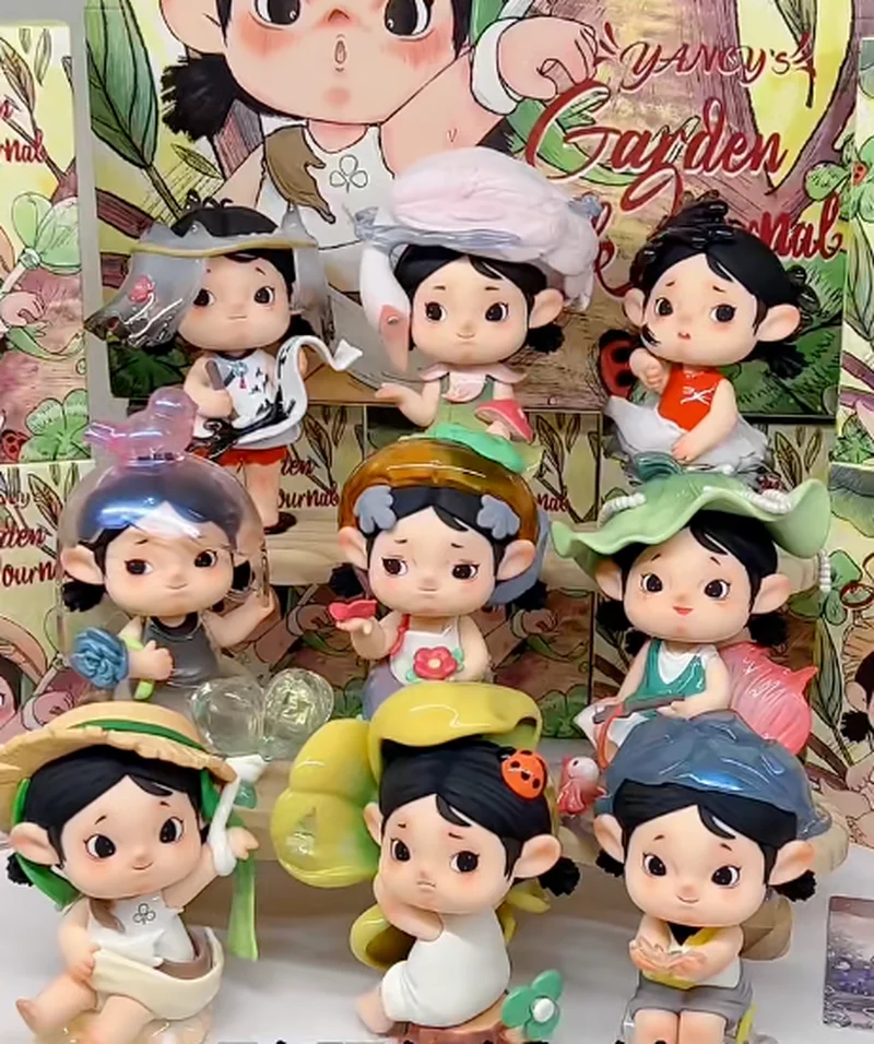 Аутентичные Heyone Black Play YANCY Весенняя прогулка в саду Дневник Серия Слепая коробка Модная Коллекционная фигурка Кукла Дисплей Кукла 
Аутентичные Heyone Black Play YANCY Весенняя прогулка в саду Дневник Серия Слепая коробка Модная Коллекционная фигурка Кукла Дисплей Кукла