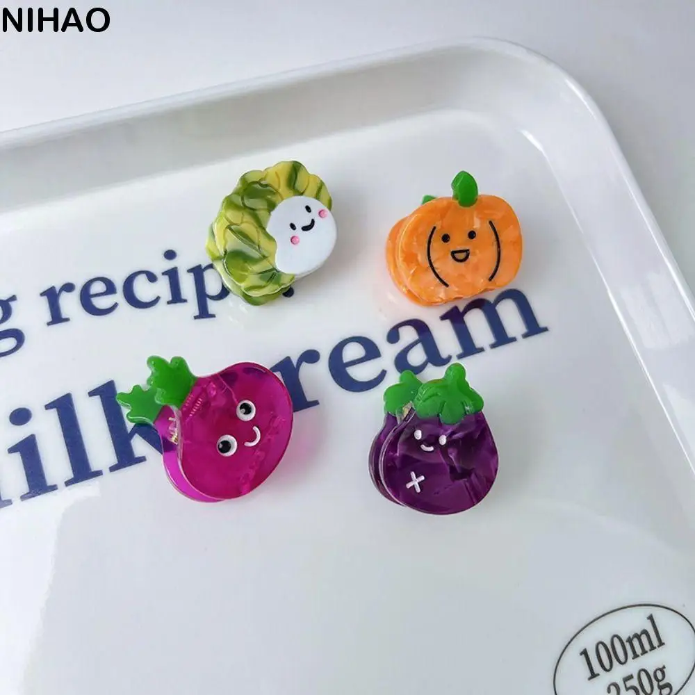 Cartoon Acetate Simulation Fruit Hair Clip Vegetable Series Headwear Mini Hair Claw Small Grab Clip Hair Accessories
Cartoon Acetate Simulation Fruit Hair Clip Vegetable Series Headwear Mini Hair Claw Small Grab Clip Hair Accessories
