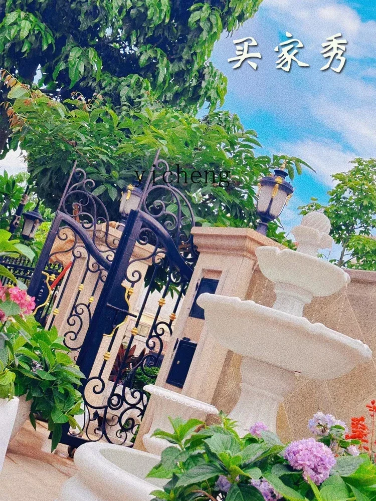 TQH6.8 flowing water fountain ornament outdoor courtyard landscaping layout, wishing pool circulating water feng shui
TQH6.8 flowing water fountain ornament outdoor courtyard landscaping layout, wishing pool circulating water feng shui