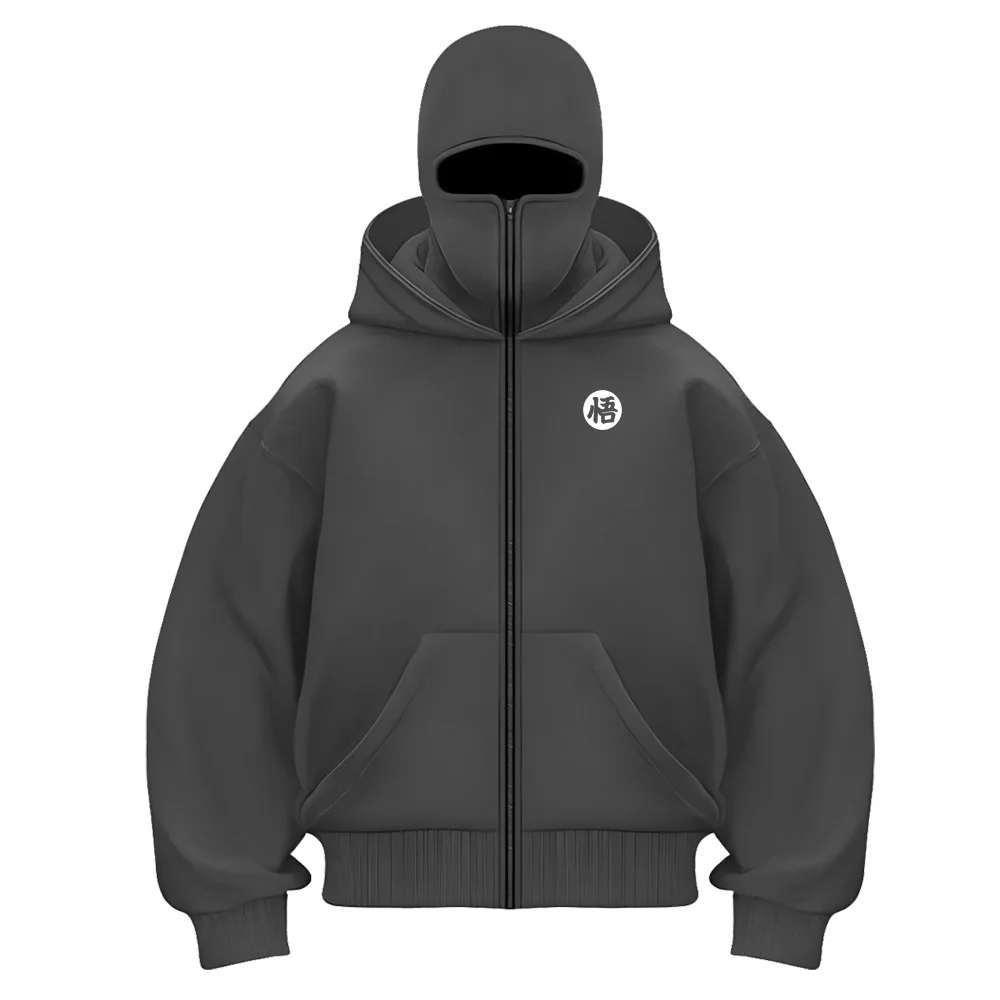 Ninja Mask Long Sleeved Hoodie Men Autumn Streetwear Large Open-forked Hip Hop Mens Sweatshirts Tops Gym Hooded Hombre
Ninja Mask Long Sleeved Hoodie Men Autumn Streetwear Large Open-forked Hip Hop Mens Sweatshirts Tops Gym Hooded Hombre