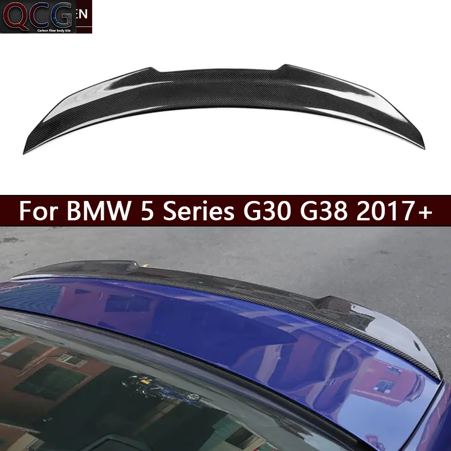 For BMW 5 Series G30 G38 540i 530i Carbon Fiber Spoiler Shunt Rear Tail fins Retrofit the rear wing Car Accessories body kit
For BMW 5 Series G30 G38 540i 530i Carbon Fiber Spoiler Shunt Rear Tail fins Retrofit the rear wing Car Accessories body kit