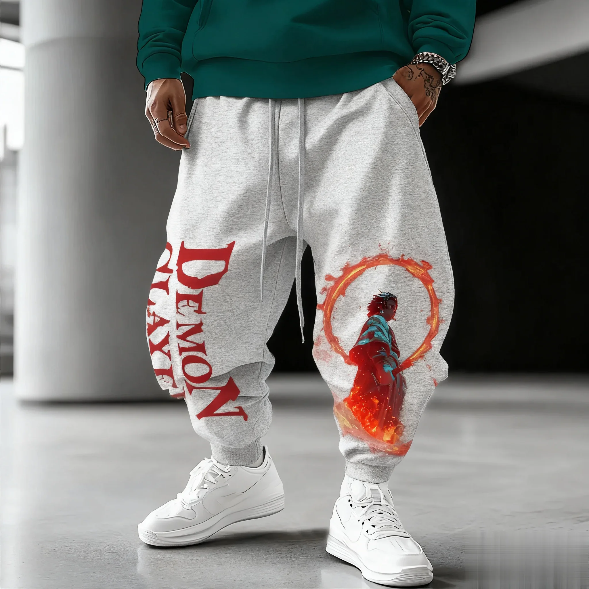 Новые мужские спортивные штаны Demon Slayer с принтом аниме, уличная одежда, модные свободные повседневные брюки Y2k, брюки, летняя осенняя мода
Новые мужские спортивные штаны Demon Slayer с принтом аниме, уличная одежда, модные свободные повседневные брюки Y2k, брюки, летняя осенняя мода