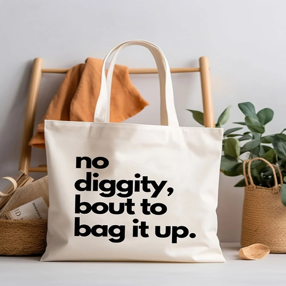 Personalized Text Custom Tote Bag Funny Sarcastic Text Printed Canvas Bag Reusable Women Shopping Bag Daily Necessity Friend
Personalized Text Custom Tote Bag Funny Sarcastic Text Printed Canvas Bag Reusable Women Shopping Bag Daily Necessity Friend
