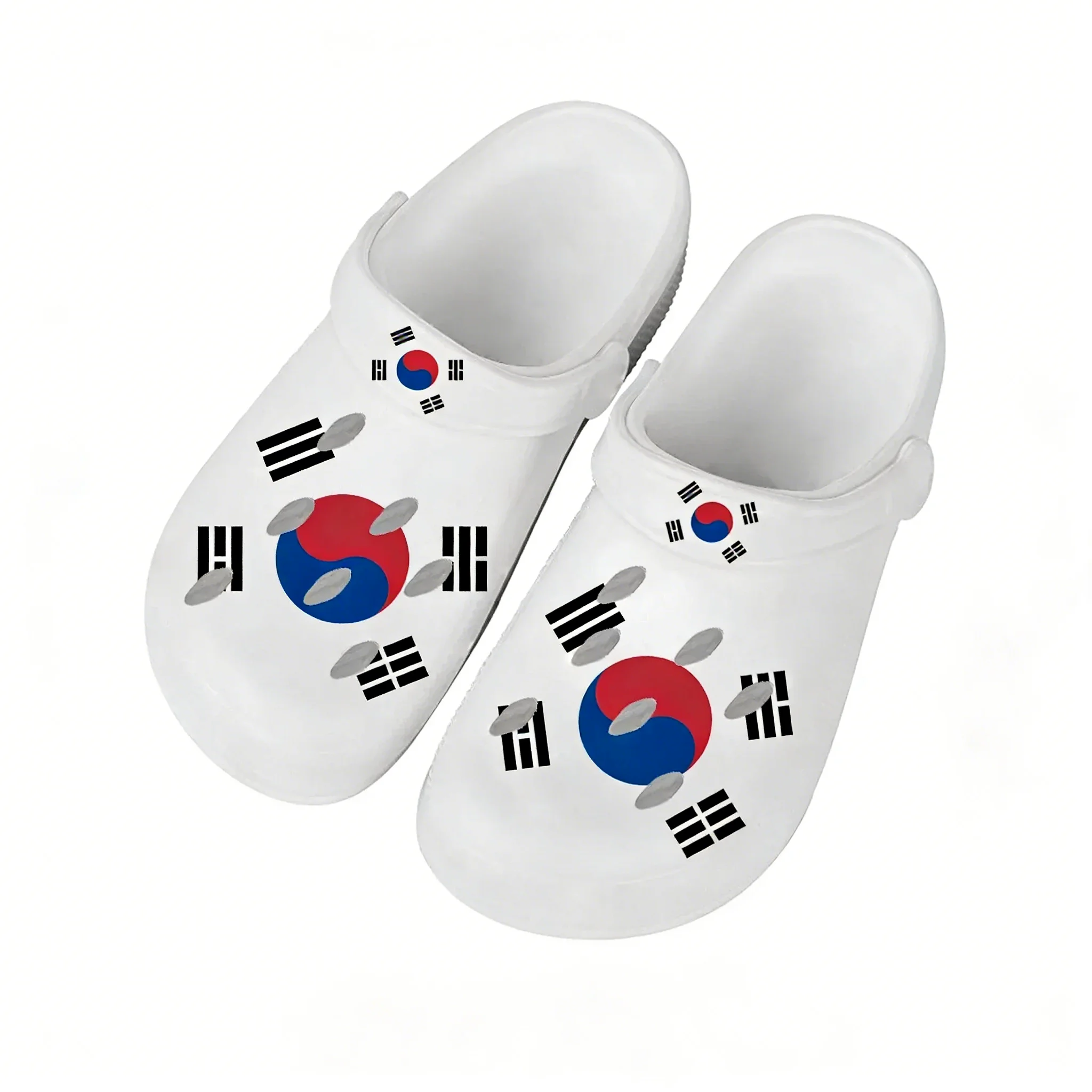 South Korea National Flag Sandals Men Women Teenager Fashion Water Shoes Garden Breathable Comfort Beach Custom Slippers
South Korea National Flag Sandals Men Women Teenager Fashion Water Shoes Garden Breathable Comfort Beach Custom Slippers