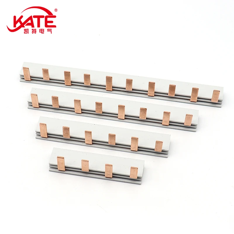 1PCS Pin Type Copper Bus Bar 4-12 Way For MCB DZ47 Air Switch Connector Copper Bar Terminal Block 1P63A 2P63A
1PCS Pin Type Copper Bus Bar 4-12 Way For MCB DZ47 Air Switch Connector Copper Bar Terminal Block 1P63A 2P63A