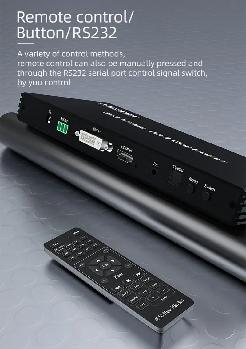 3x3 Video Wall Controller DVI HDMI 1x2 2x2 2x3 2x4 1x3 1x4 1x5 1x6 TV Wall Controller multi Screen Splicing Processor TV Splicer
3x3 Video Wall Controller DVI HDMI 1x2 2x2 2x3 2x4 1x3 1x4 1x5 1x6 TV Wall Controller multi Screen Splicing Processor TV Splicer